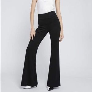 Alice + Olivia Moxie High Waisted Side Zip Pant